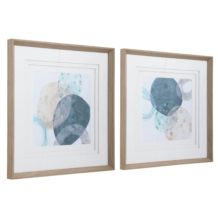 CIRCLET MODERN PRINTS, SET OF 2 - AmericanHomeFurniture