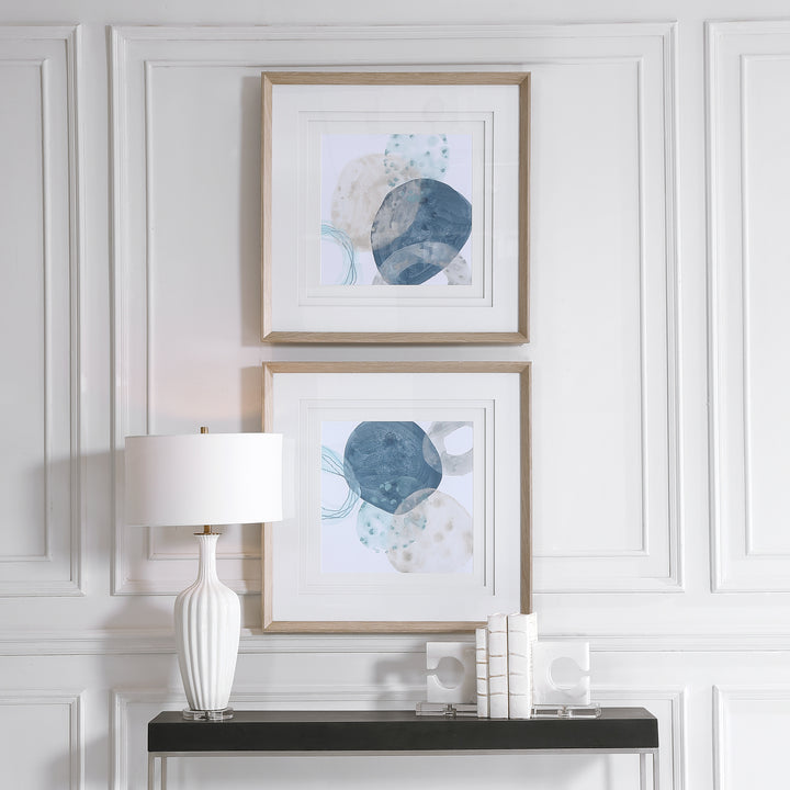 CIRCLET MODERN PRINTS, SET OF 2 - AmericanHomeFurniture