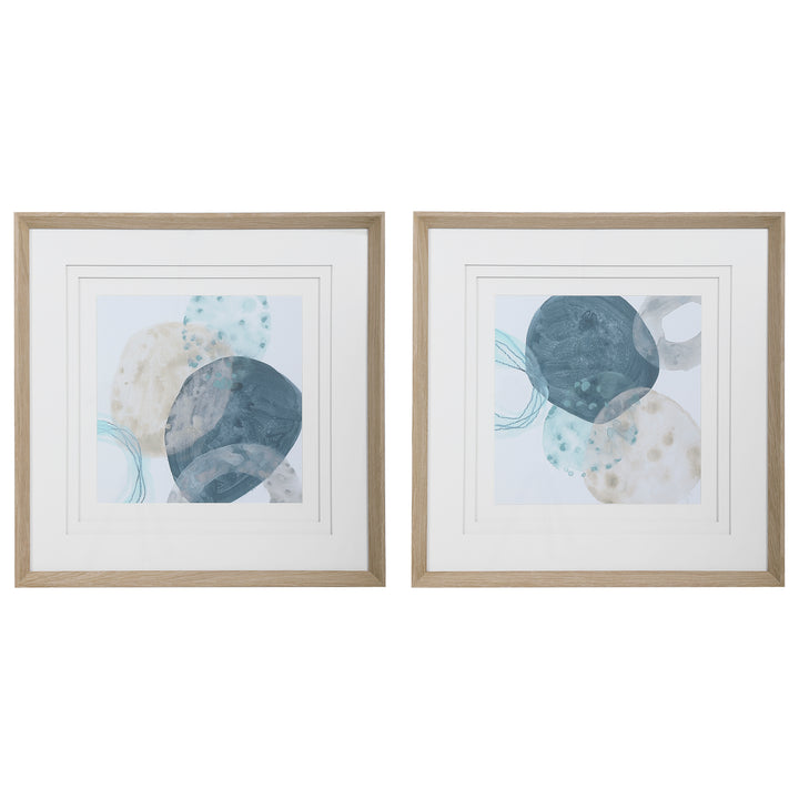 CIRCLET MODERN PRINTS, SET OF 2 - AmericanHomeFurniture