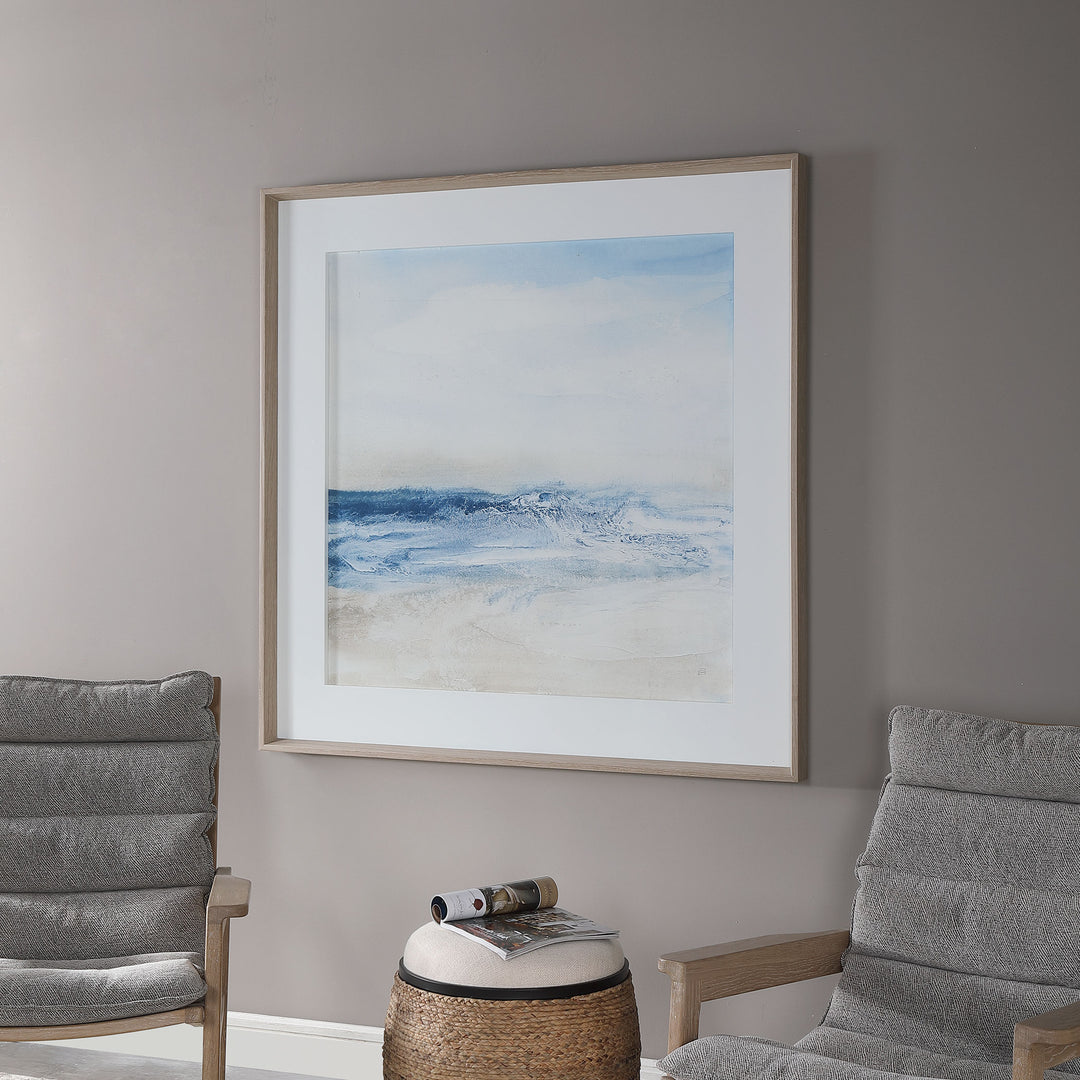 SURF AND SAND FRAMED PRINT - AmericanHomeFurniture