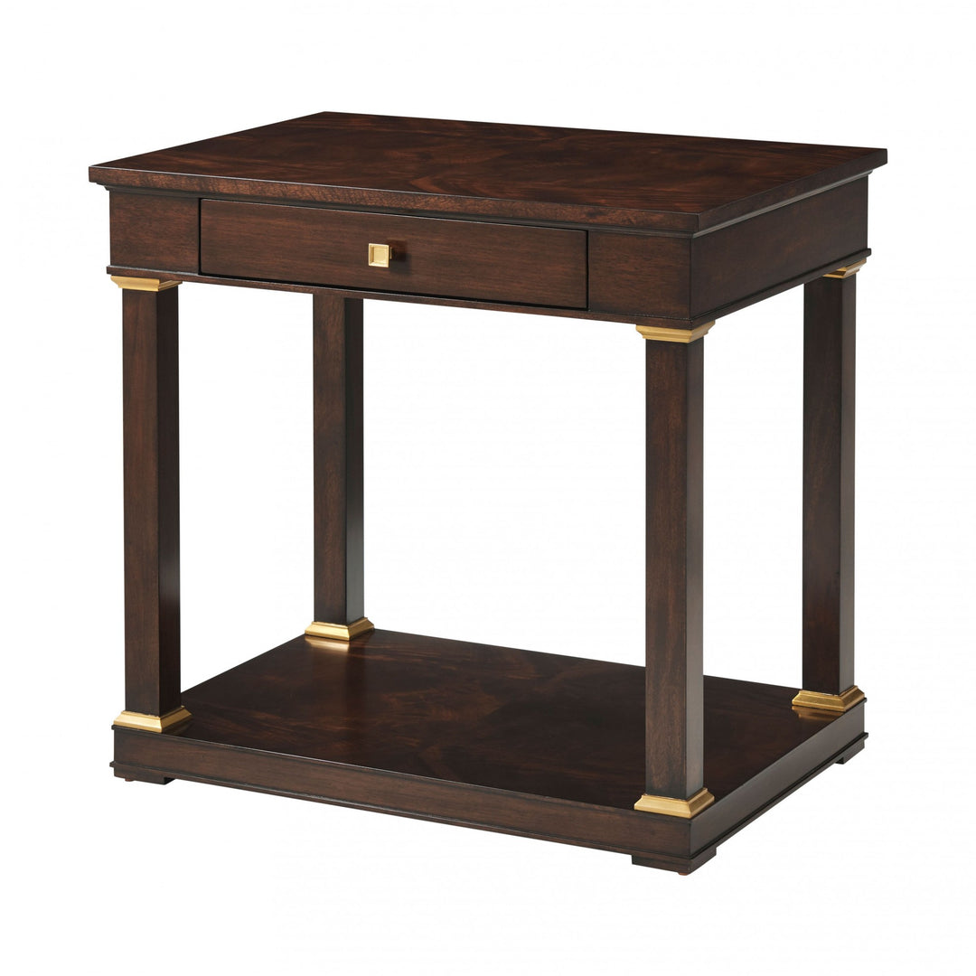 Garth Nightstand - Theodore Alexander - AmericanHomeFurniture