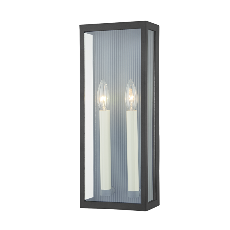 VAIL 2 LIGHT EXTERIOR WALL SCONCE - Troy Standard - AmericanHomeFurniture