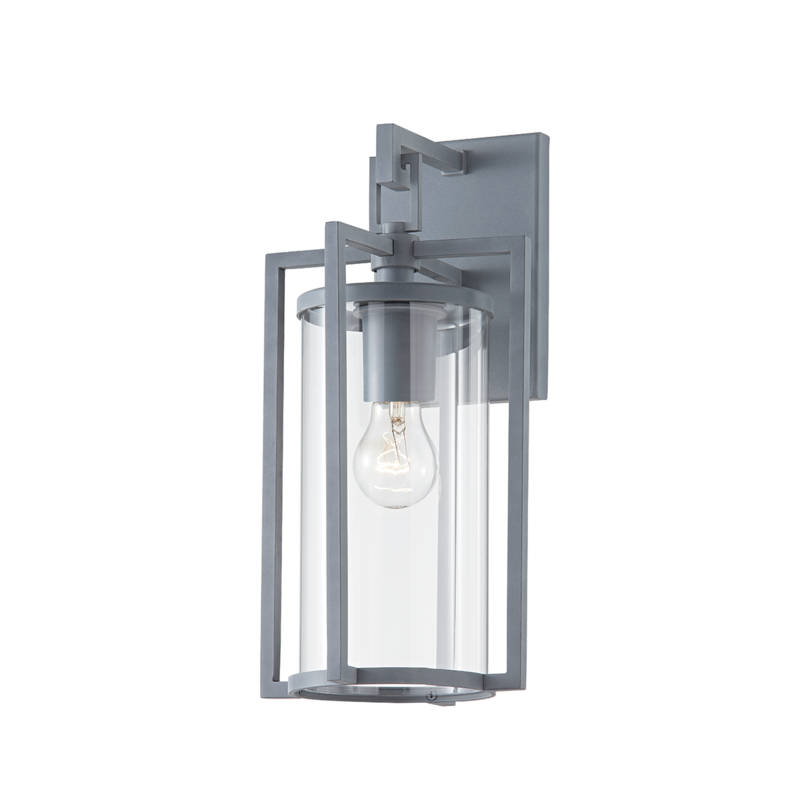 PERCY 1 LIGHT SMALL EXTERIOR WALL SCONCE - Troy Standard - AmericanHomeFurniture