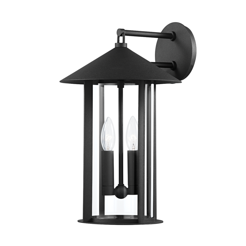 LONG BEACH 2 LIGHT EXTERIOR WALL SCONCE - Troy Standard - AmericanHomeFurniture