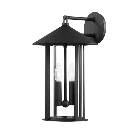 Troy Lighting Long Beach 2 Light Exterior Wall Sconce OUTDOOR WALL LIGHTS
