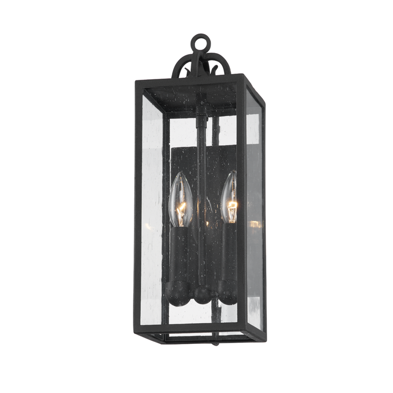 CAIDEN 2 LIGHT EXTERIOR WALL SCONCE - Troy Standard - AmericanHomeFurniture