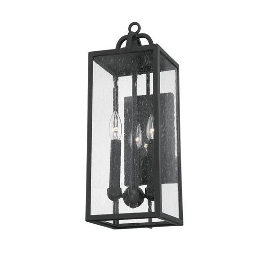 Troy Lighting Caiden 3 Light Exterior Wall Sconce OUTDOOR WALL LIGHTS
