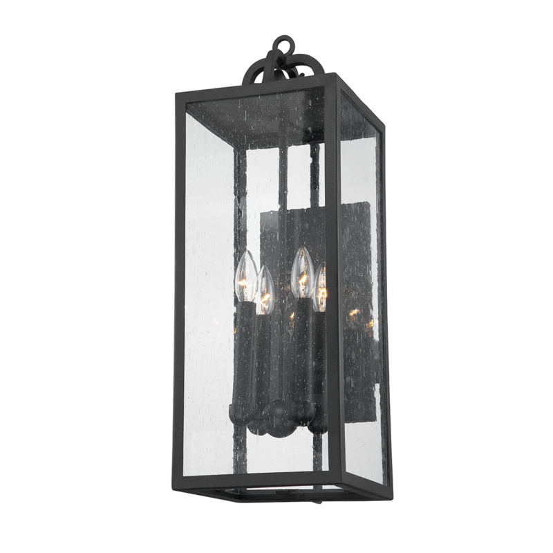 CAIDEN 4 LIGHT EXTERIOR WALL SCONCE - Troy Standard - AmericanHomeFurniture