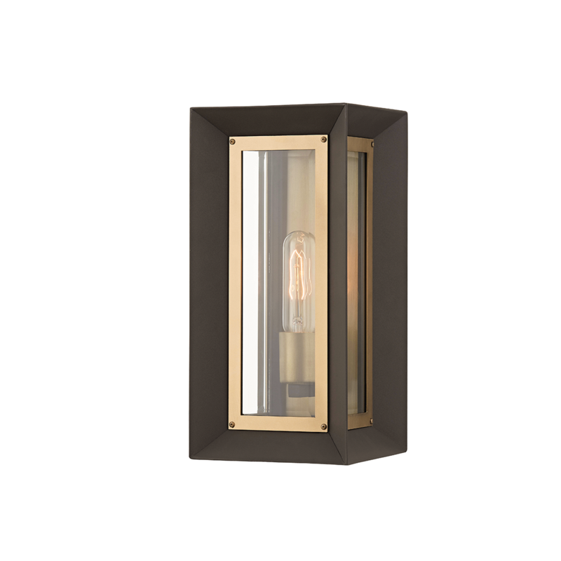 LOWRY 1 LIGHT SMALL EXTERIOR WALL SCONCE - Troy Standard - AmericanHomeFurniture