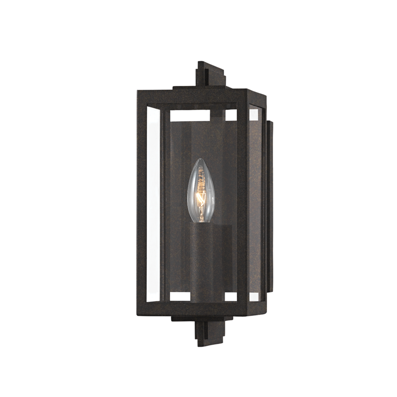 NICO 1 LIGHT EXTERIOR WALL SCONCE - Troy Standard - AmericanHomeFurniture