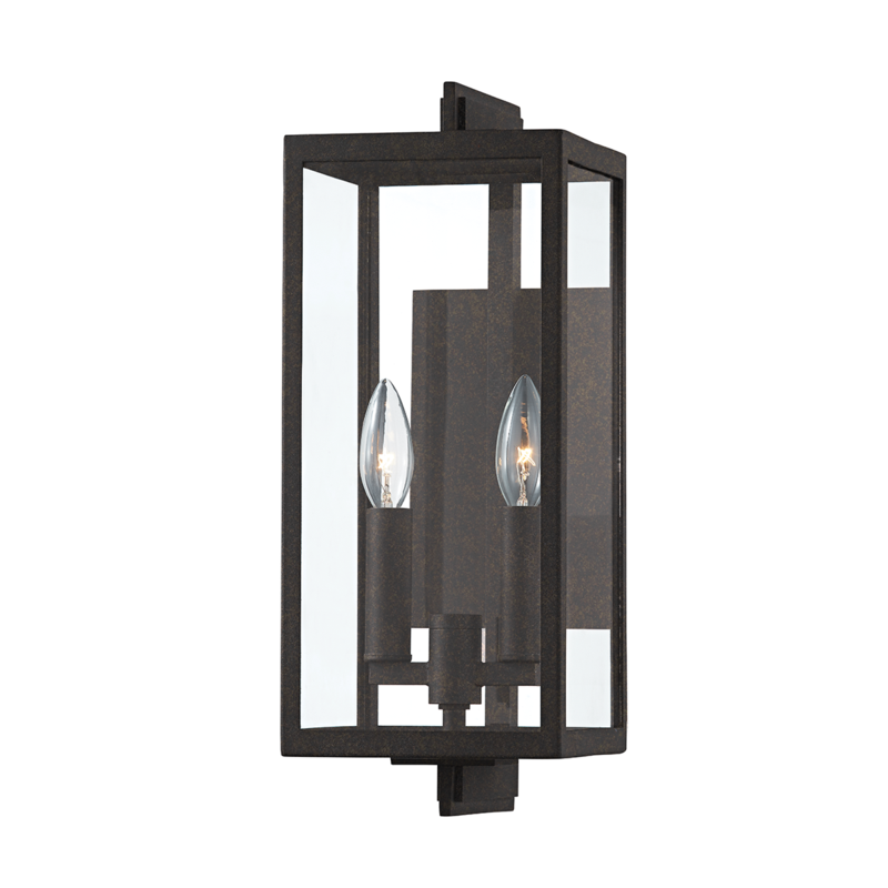 NICO 2 LIGHT EXTERIOR WALL SCONCE - Troy Standard - AmericanHomeFurniture