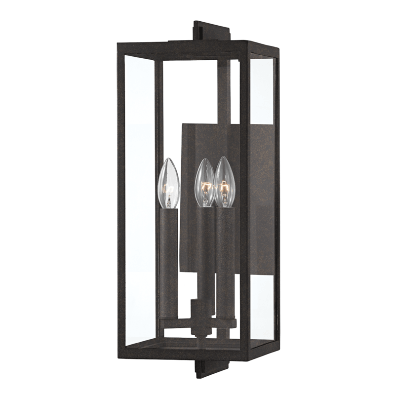 Troy Lighting Nico 3 Light Exterior Wall Sconce OUTDOOR WALL LIGHTS