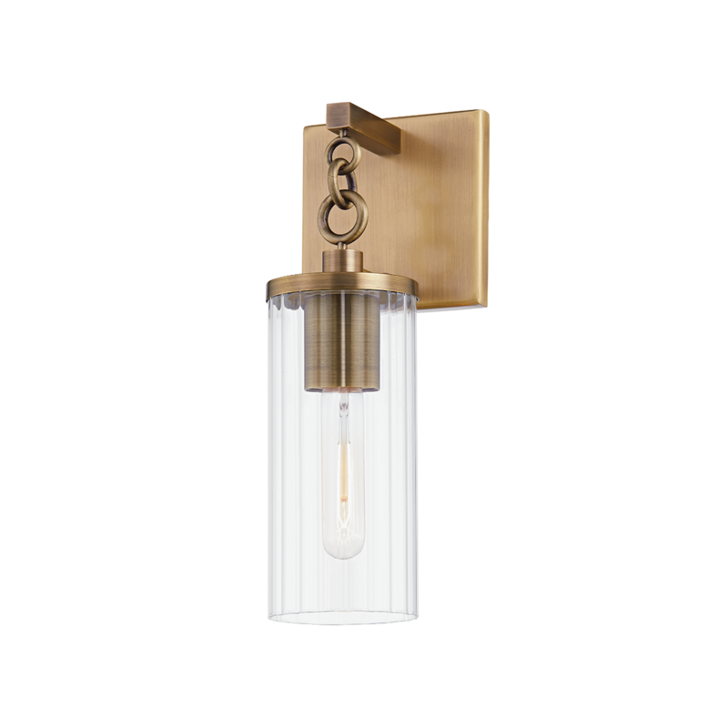 YUCCA 1 LIGHT SMALL EXTERIOR WALL SCONCE - Troy Standard - AmericanHomeFurniture