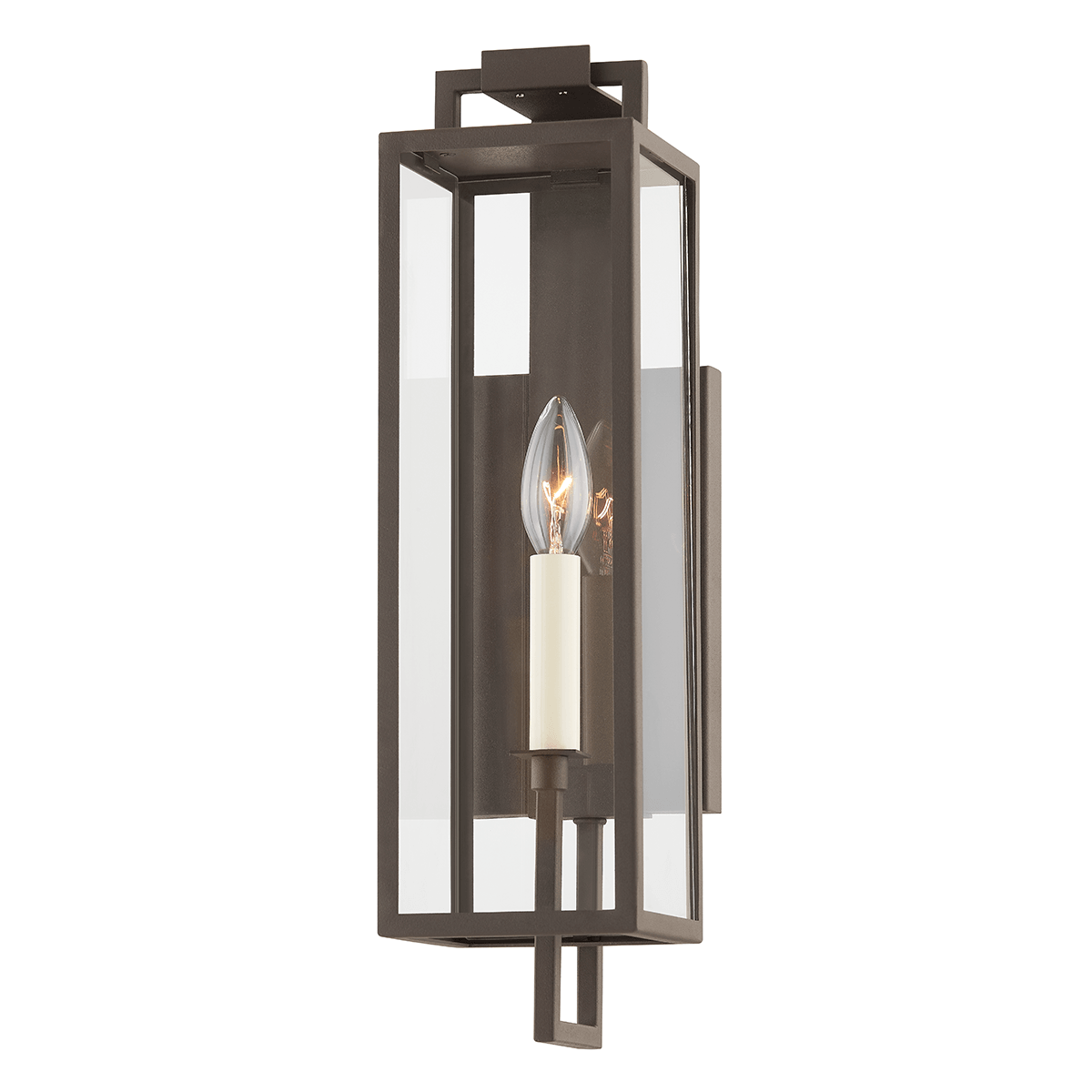 Troy Lighting Beckham 1 Light Exterior Wall Sconce Large OUTDOOR WALL LIGHTS