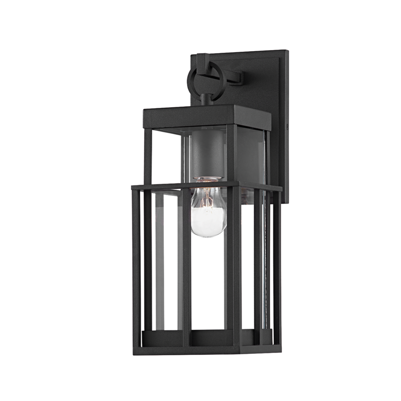 LONGPORT 1 LIGHT SMALL EXTERIOR WALL SCONCE - Troy Standard - AmericanHomeFurniture