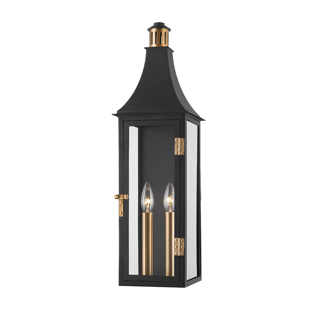 Troy Lighting Wes 2 Light Exterior Wall Sconce OUTDOOR WALL LIGHTS