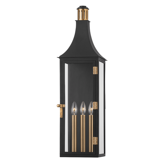Troy Lighting Wes 3 Light Exterior Wall Sconce OUTDOOR WALL LIGHTS
