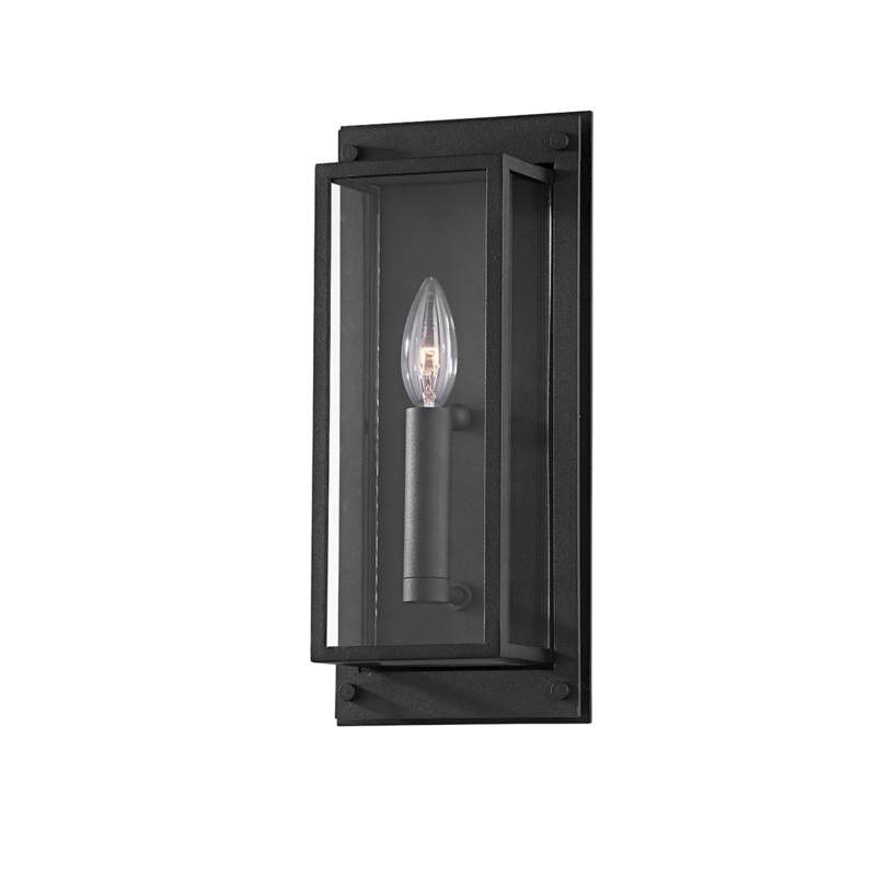 WINSLOW 1 LIGHT SMALL EXTERIOR WALL SCONCE - Troy Standard - AmericanHomeFurniture