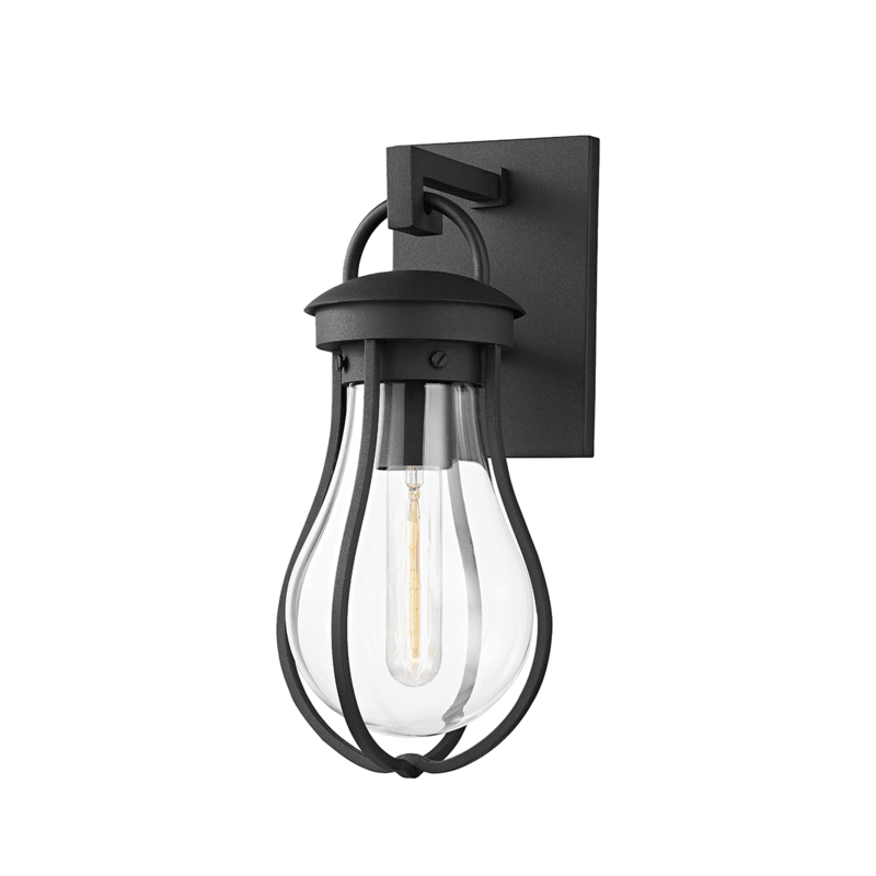Troy Lighting Bowie 1 Light Small Exterior Wall Sconce OUTDOOR WALL LIGHTS