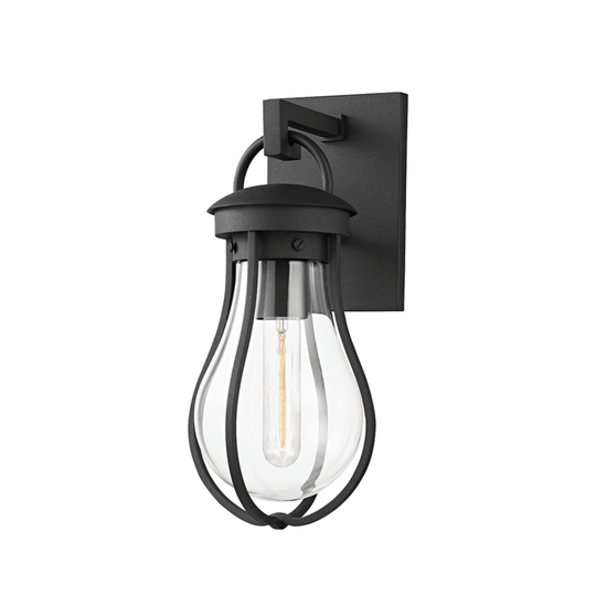 Troy Lighting Bowie 1 Light Small Exterior Wall Sconce OUTDOOR WALL LIGHTS
