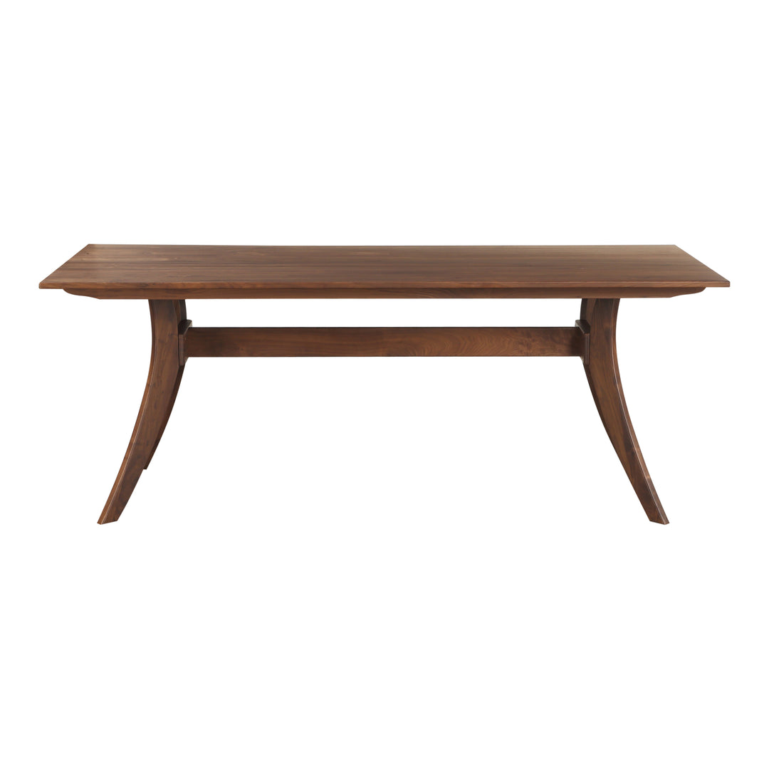 American Home Furniture | Moe's Home Collection - Florence Rectangular Dining Table Small Walnut