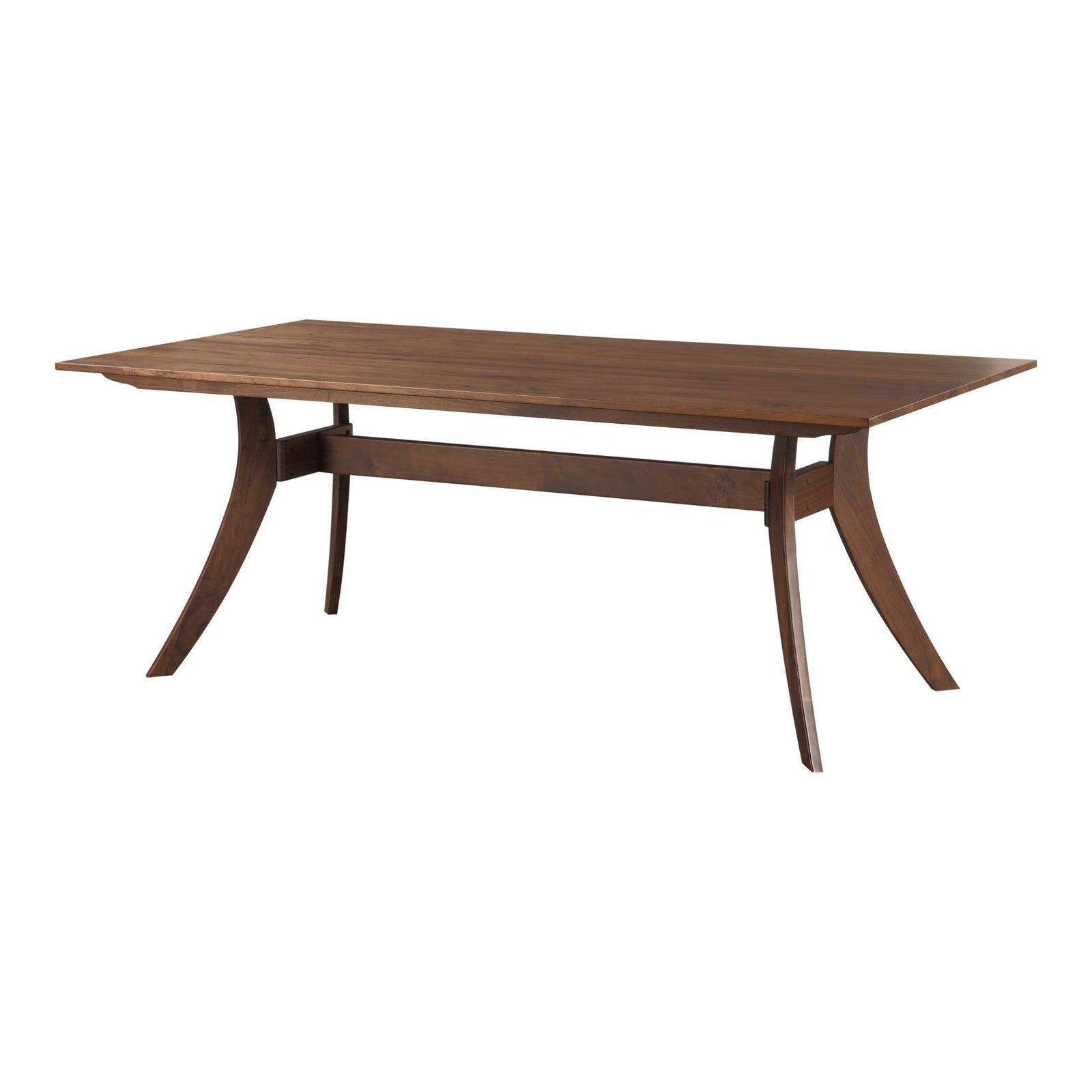 Moe's Home Collection - Florence Rectangular Dining Table Small Walnut - BC-1001-03 | American Home Furniture