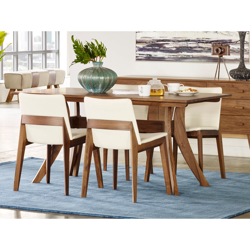 American Home Furniture | Moe's Home Collection - Florence Rectangular Dining Table Small Walnut