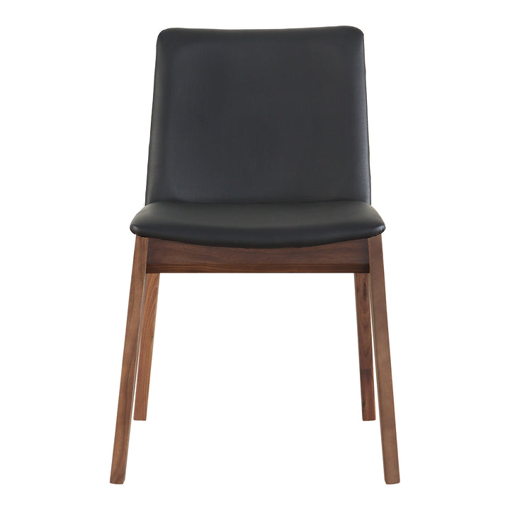 American Home Furniture | Moe's Home Collection - Deco Dining Chair Black Pvc-Set Of Two