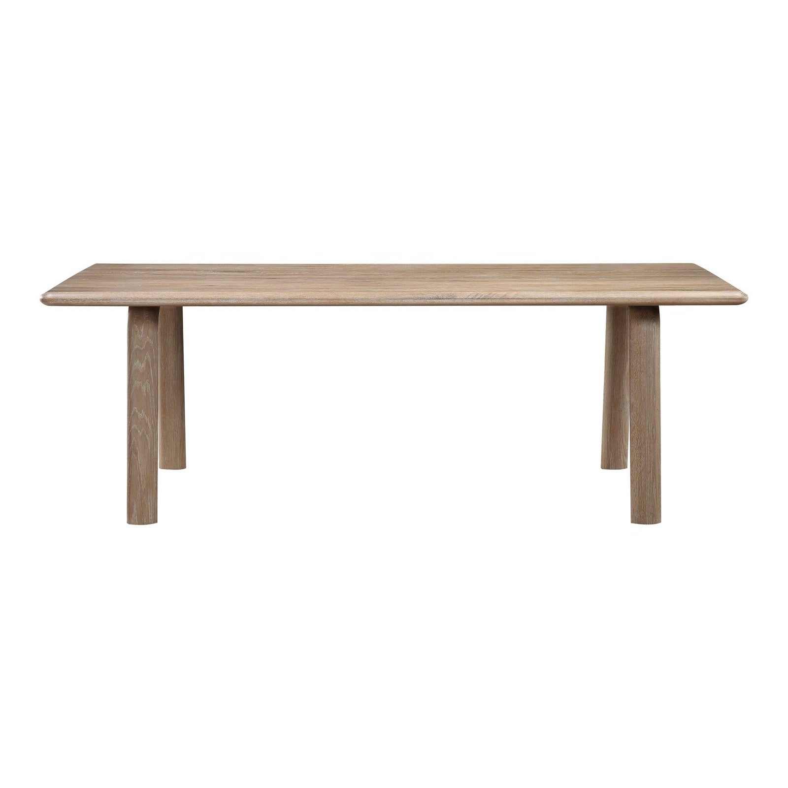 Moe's Home Collection - Malibu Dining Table White Oak - BC-1046-18 | American Home Furniture