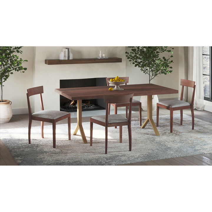 American Home Furniture | Moe's Home Collection - Leone Dining Chair Walnut-Set Of Two