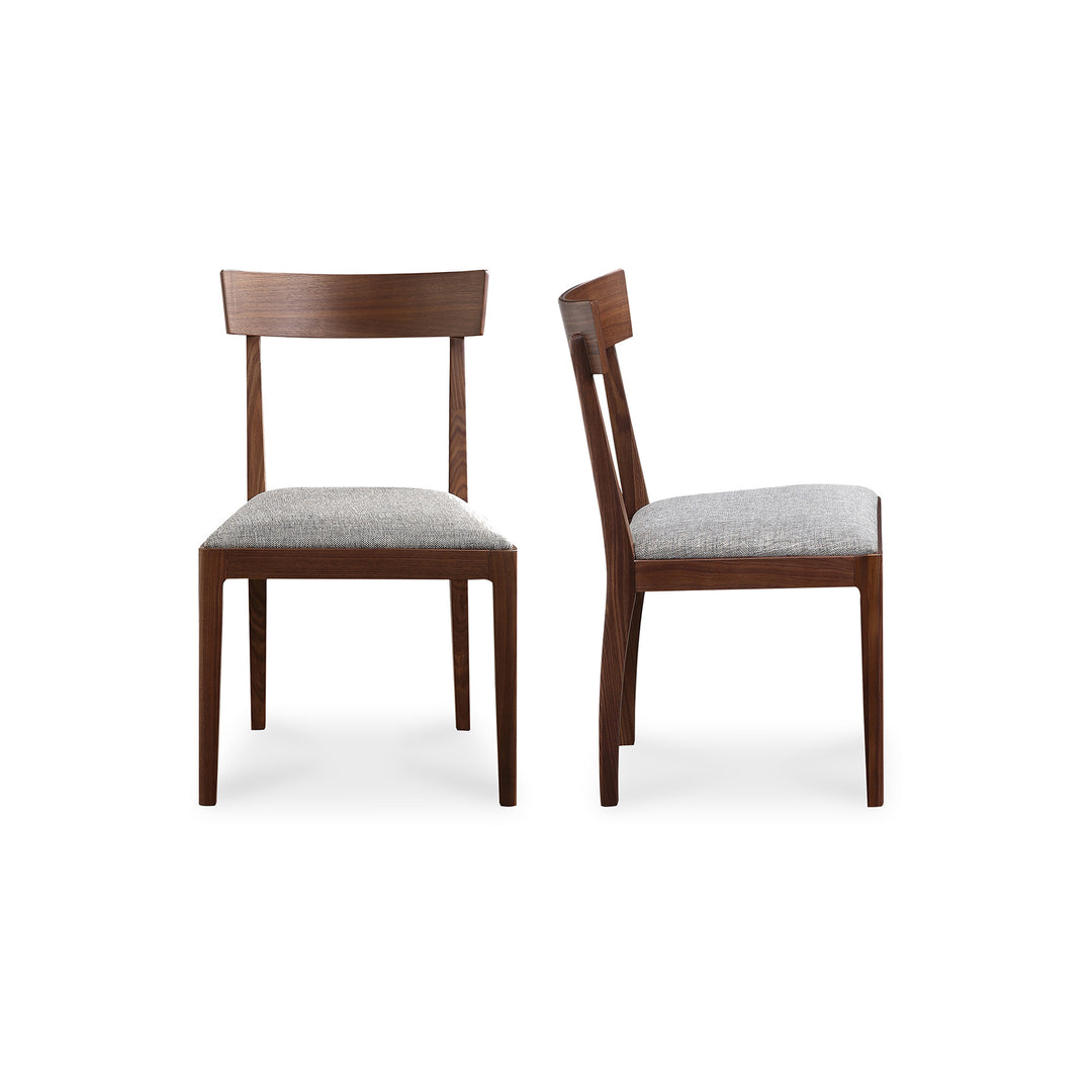 American Home Furniture | Moe's Home Collection - Leone Dining Chair Walnut-Set Of Two