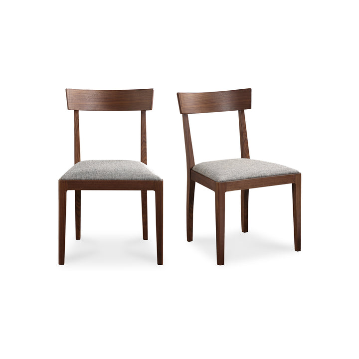 American Home Furniture | Moe's Home Collection - Leone Dining Chair Walnut-Set Of Two