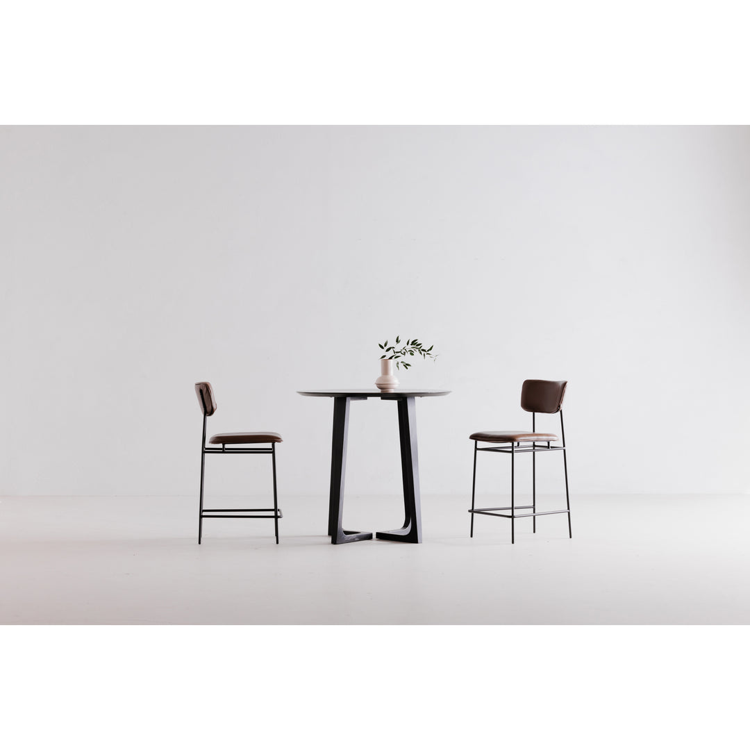 American Home Furniture | Moe's Home Collection - Godenza Counter Table Black Ash