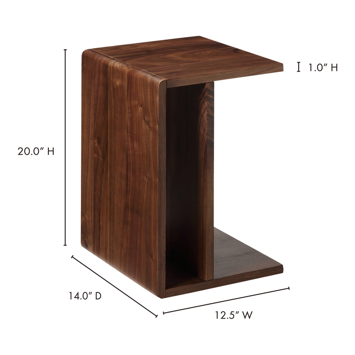 American Home Furniture | Moe's Home Collection - Hiroki Accent Table Walnut