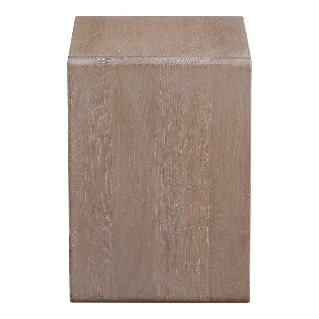 American Home Furniture | Moe's Home Collection - Hiroki Accent Table White Oak