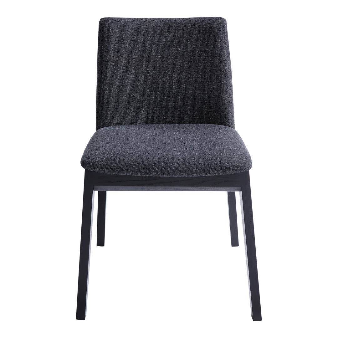 American Home Furniture | Moe's Home Collection - Deco Ash Dining Chair Charcoal-Set Of Two