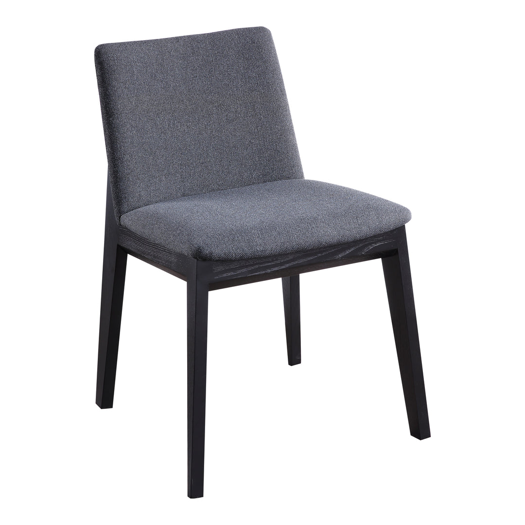 American Home Furniture | Moe's Home Collection - Deco Ash Dining Chair Charcoal-Set Of Two