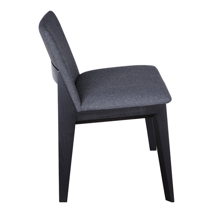 American Home Furniture | Moe's Home Collection - Deco Ash Dining Chair Charcoal-Set Of Two