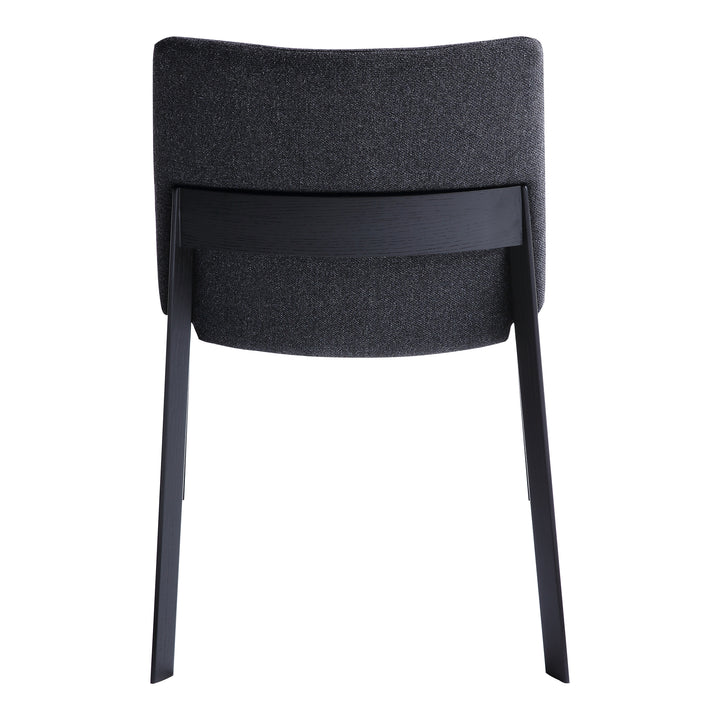 American Home Furniture | Moe's Home Collection - Deco Ash Dining Chair Charcoal-Set Of Two