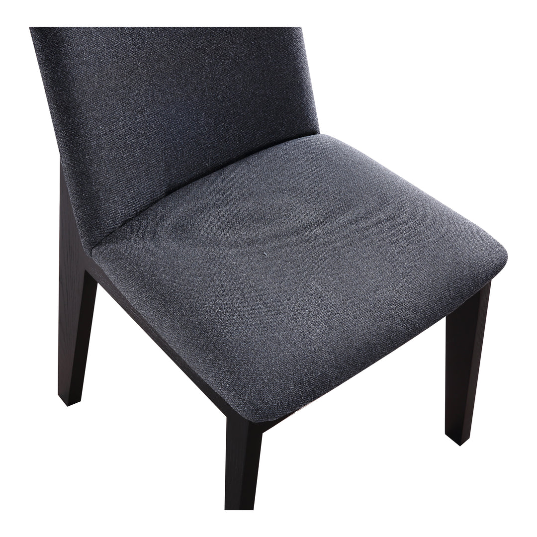 American Home Furniture | Moe's Home Collection - Deco Ash Dining Chair Charcoal-Set Of Two