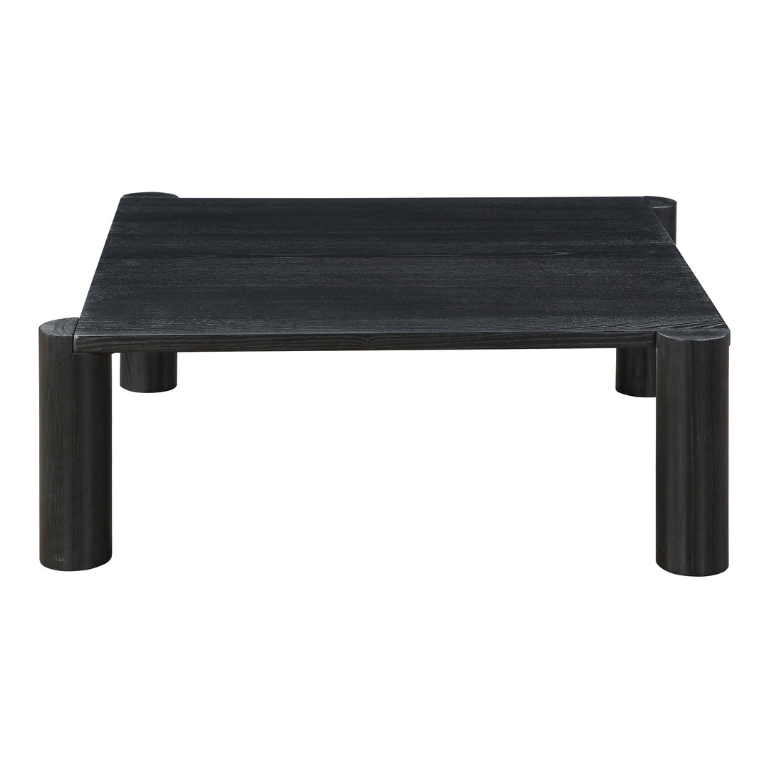 American Home Furniture | Moe's Home Collection - Post Coffee Table Black Oak