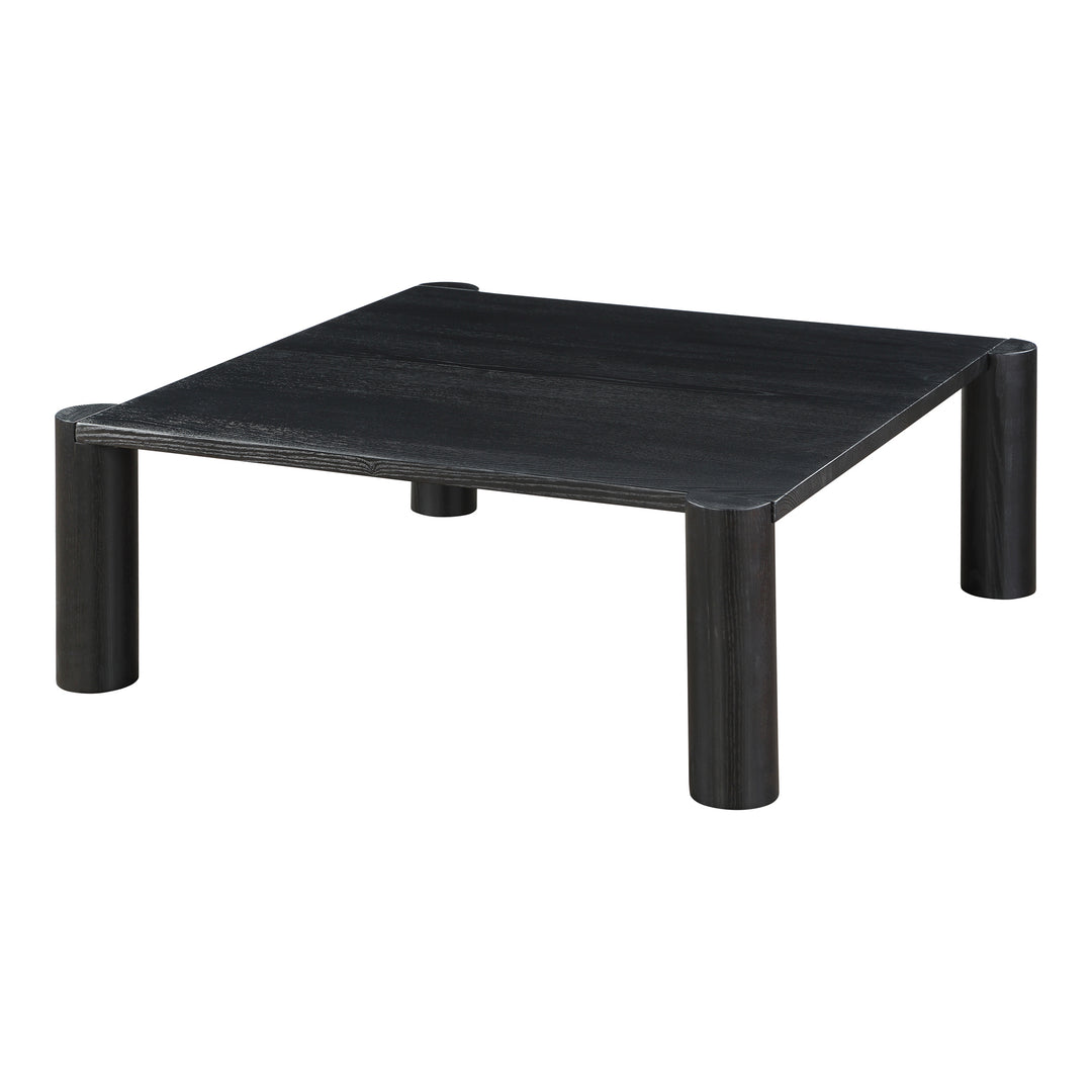 American Home Furniture | Moe's Home Collection - Post Coffee Table Black Oak