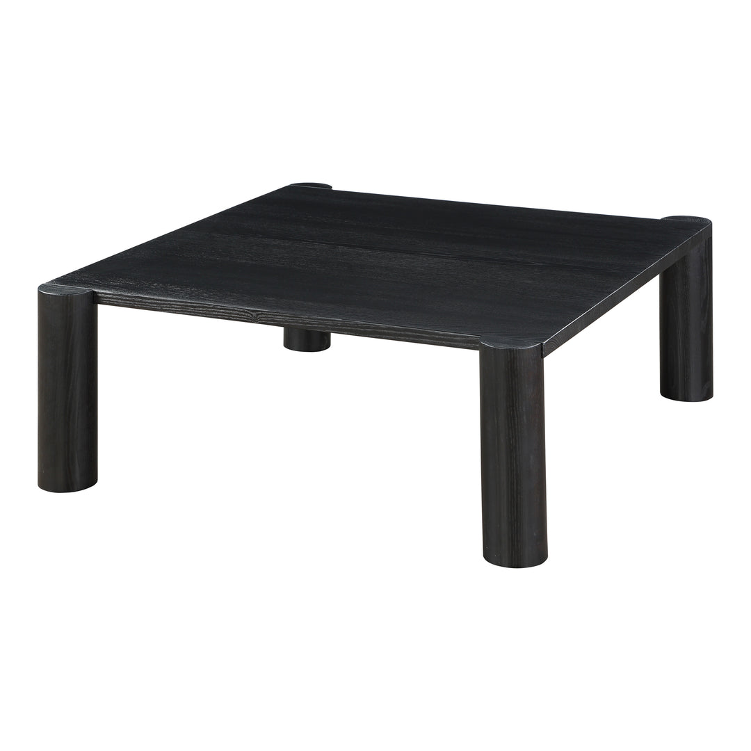 American Home Furniture | Moe's Home Collection - Post Coffee Table Black Oak