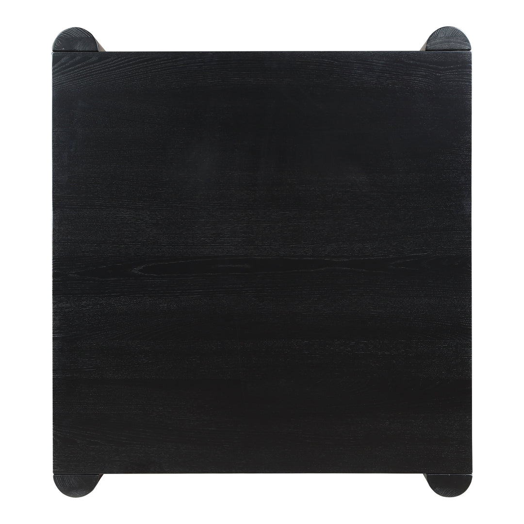 American Home Furniture | Moe's Home Collection - Post Coffee Table Black Oak