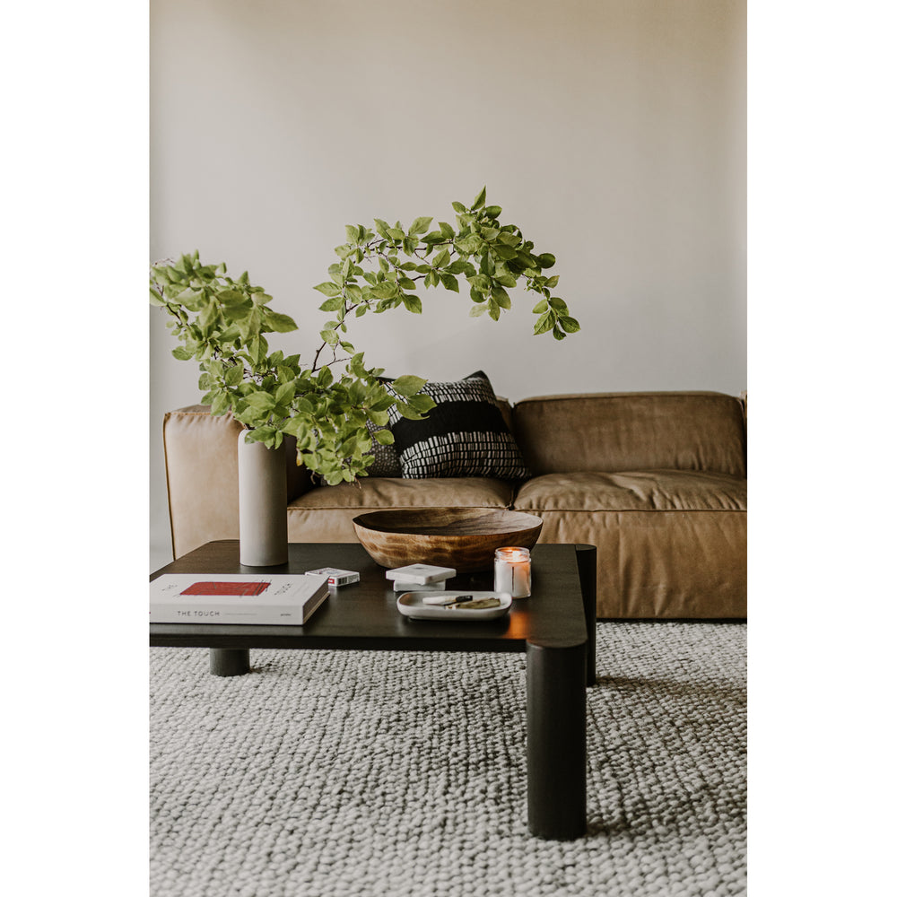 American Home Furniture | Moe's Home Collection - Post Coffee Table Black Oak