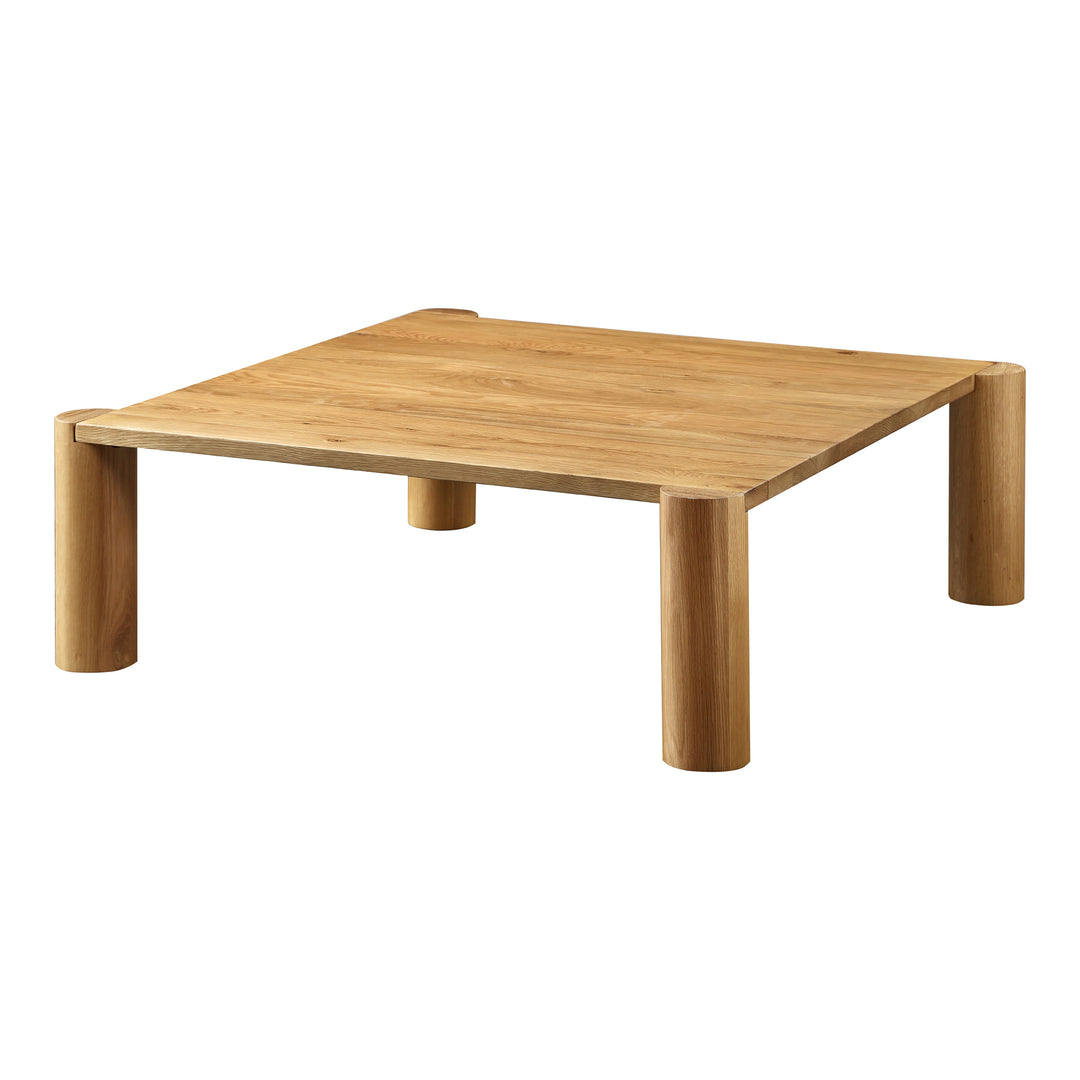 American Home Furniture | Moe's Home Collection - Post Coffee Table White Oak