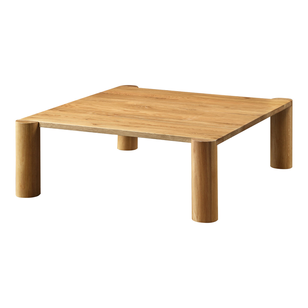 American Home Furniture | Moe's Home Collection - Post Coffee Table White Oak