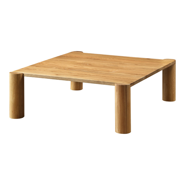 American Home Furniture | Moe's Home Collection - Post Coffee Table White Oak