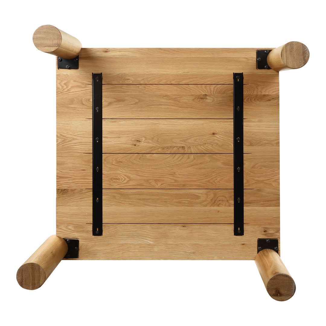 American Home Furniture | Moe's Home Collection - Post Coffee Table White Oak