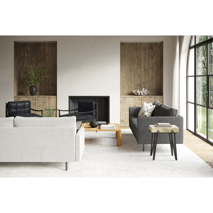 American Home Furniture | Moe's Home Collection - Post Coffee Table White Oak